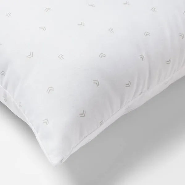 Soft Machine-Washable Plush Pillow – Standard/Queen