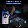 Bluetooth FM Transmitter & USB Car Charger – Hands-Free Calling