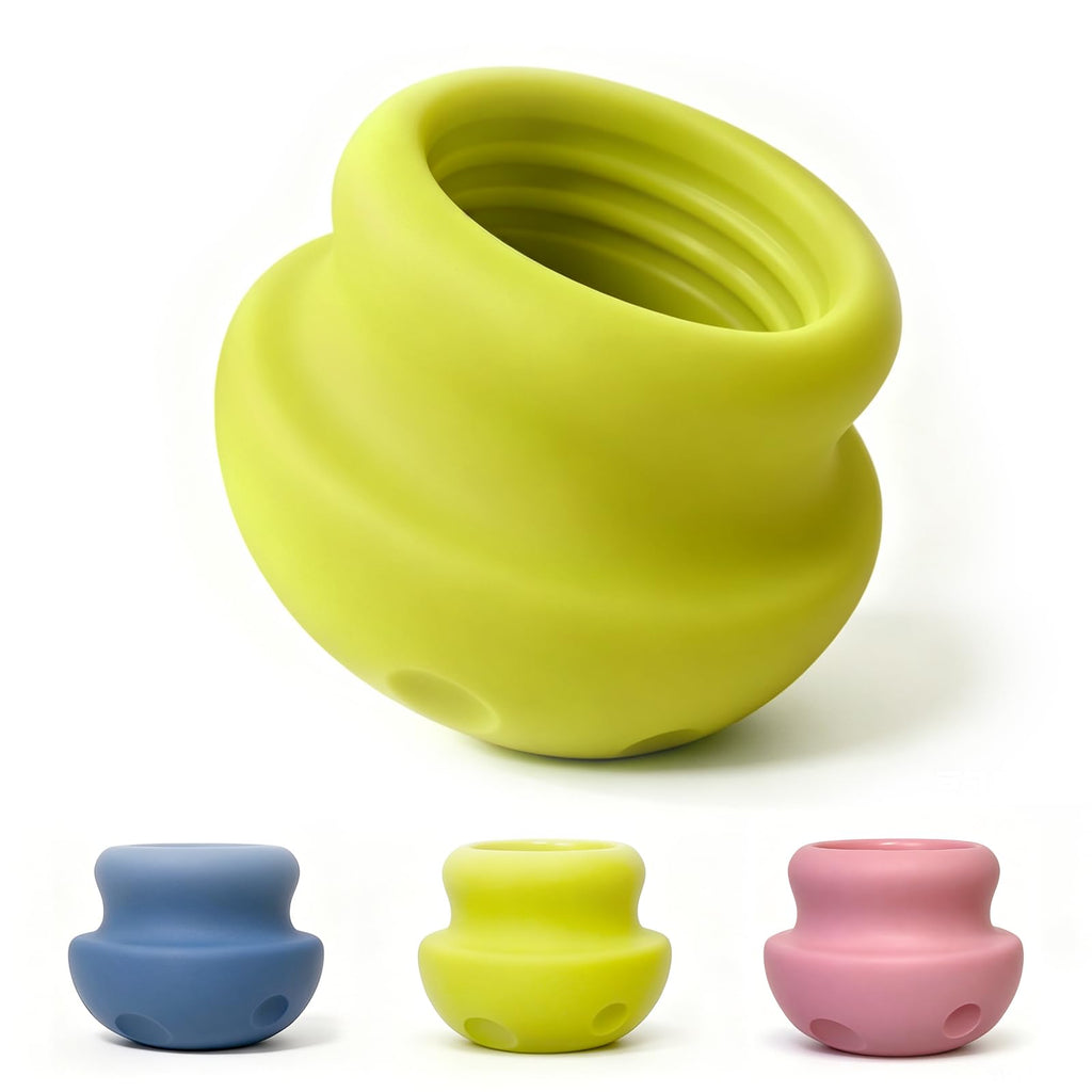 Enrichment Lick Mat Bowl for Dogs - lifestyle photo