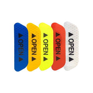 Reflective Car Door Warning Stickers – 20 Pack