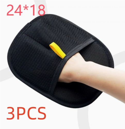 Dual-Sided Pet Hair Removal Grooming Glove - photo 31