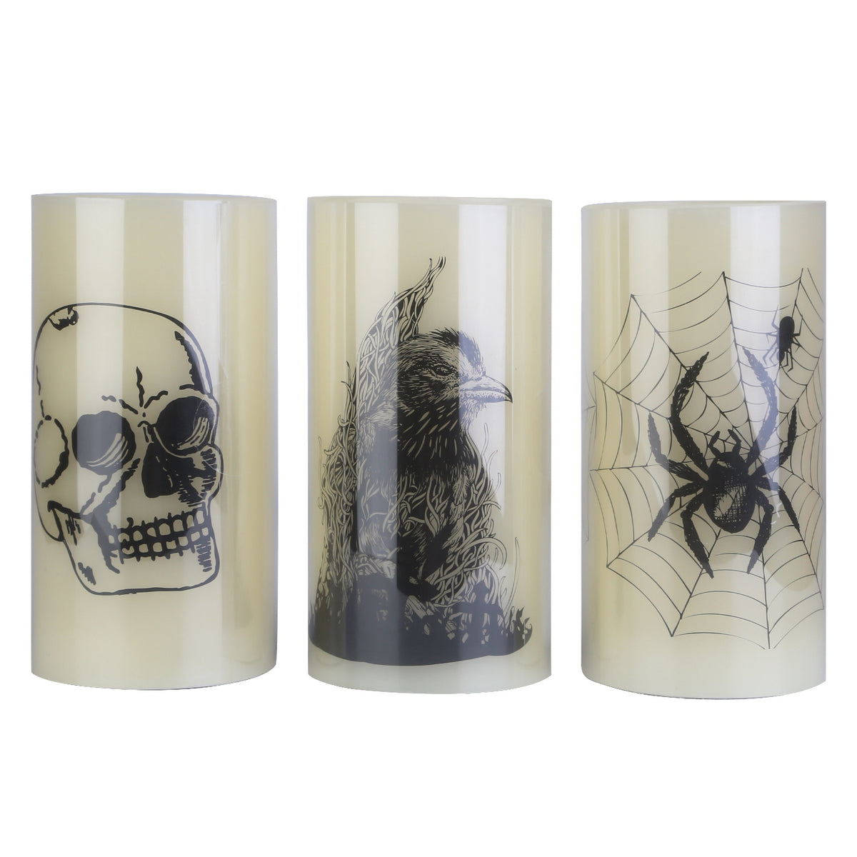 Flameless Halloween Candles with Timer – view 10