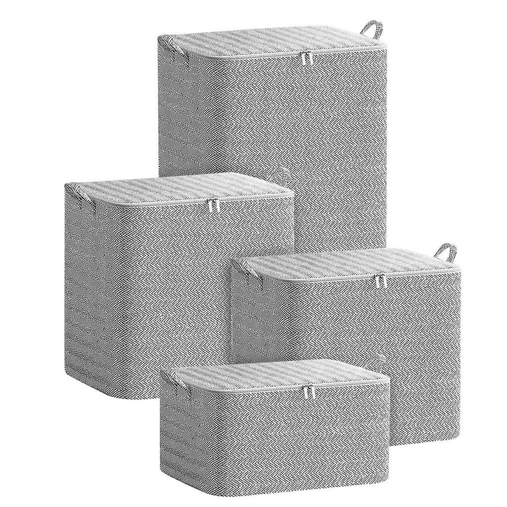 Foldable Storage Bags with Handles – 4 Pack – image 6