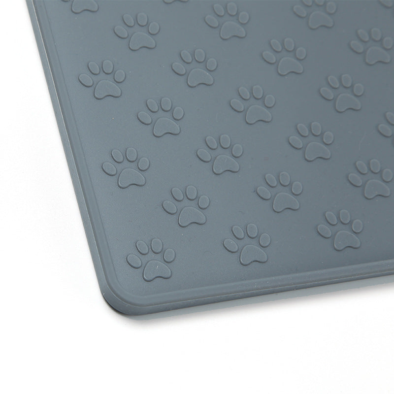 Waterproof Silicone Pet Feeding Mat - close-up of raised edges