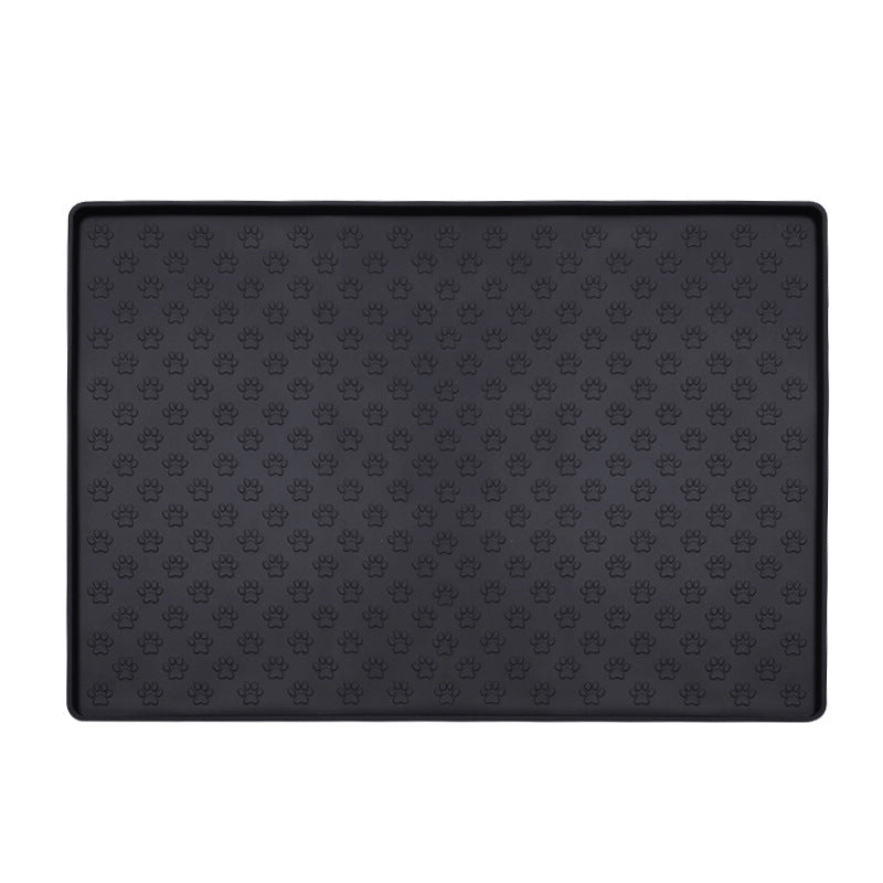 Waterproof Silicone Pet Feeding Mat - detail view
