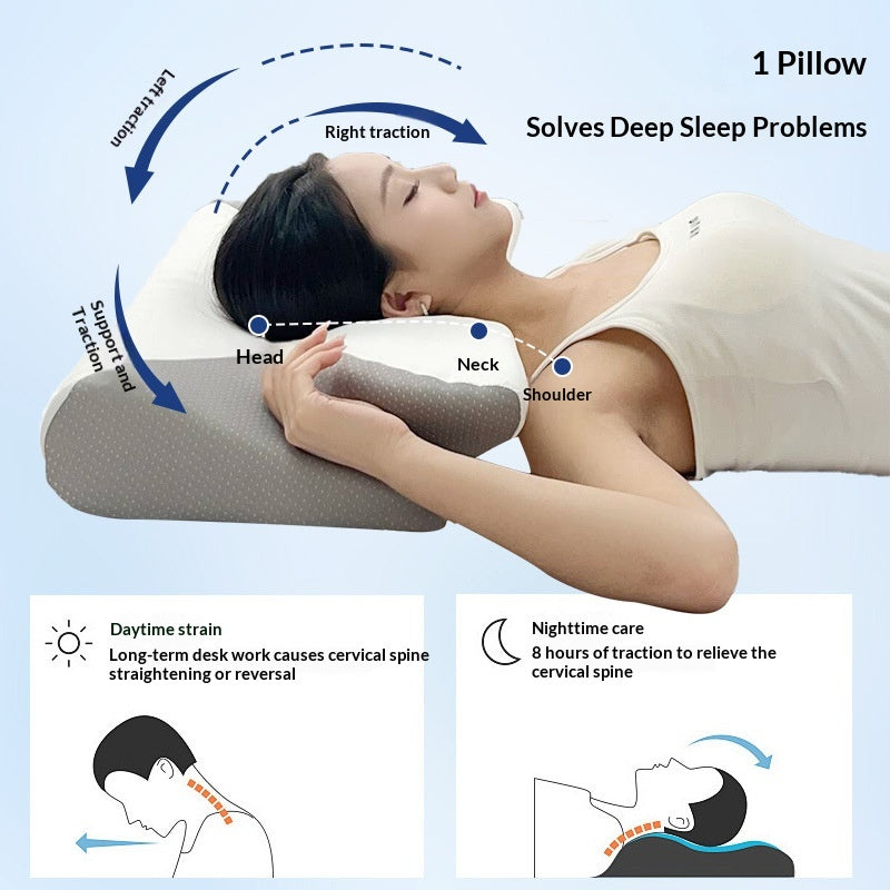 Slow-Rebound Memory Foam Pillow – 25 x 16.5 in – image 3