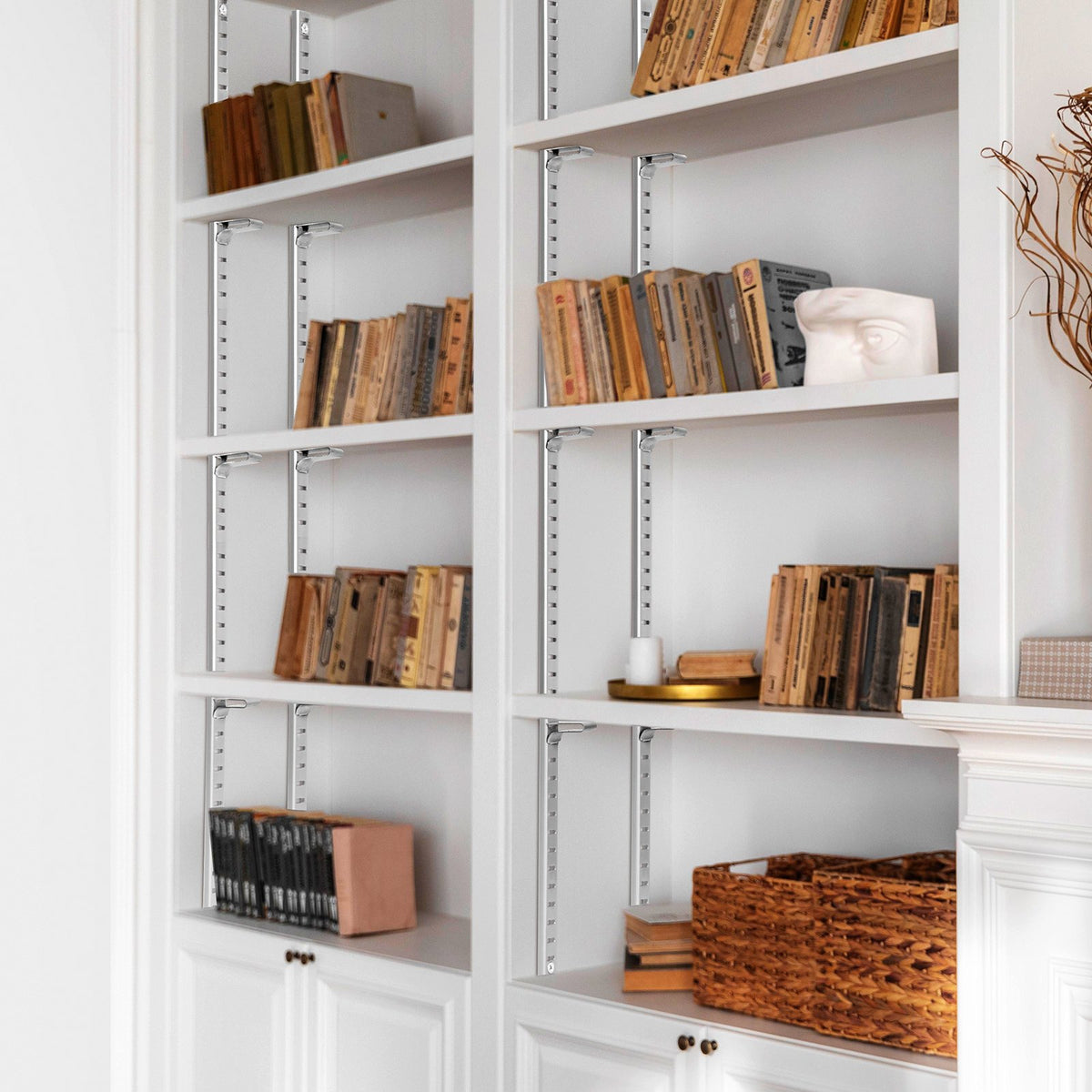 Adjustable Wall Shelf Tracks – view 2