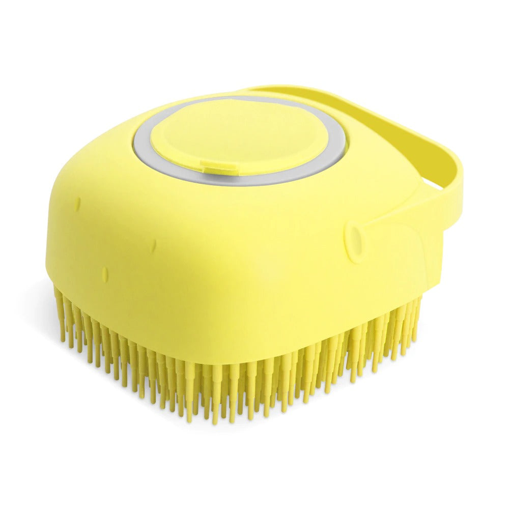 Soap-Dispensing Silicone Pet Bath Brush - photo 6