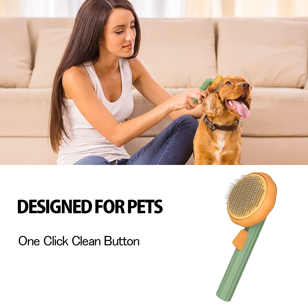 Self-Cleaning Pet Slicker Brush - MapleSnug product photo 8