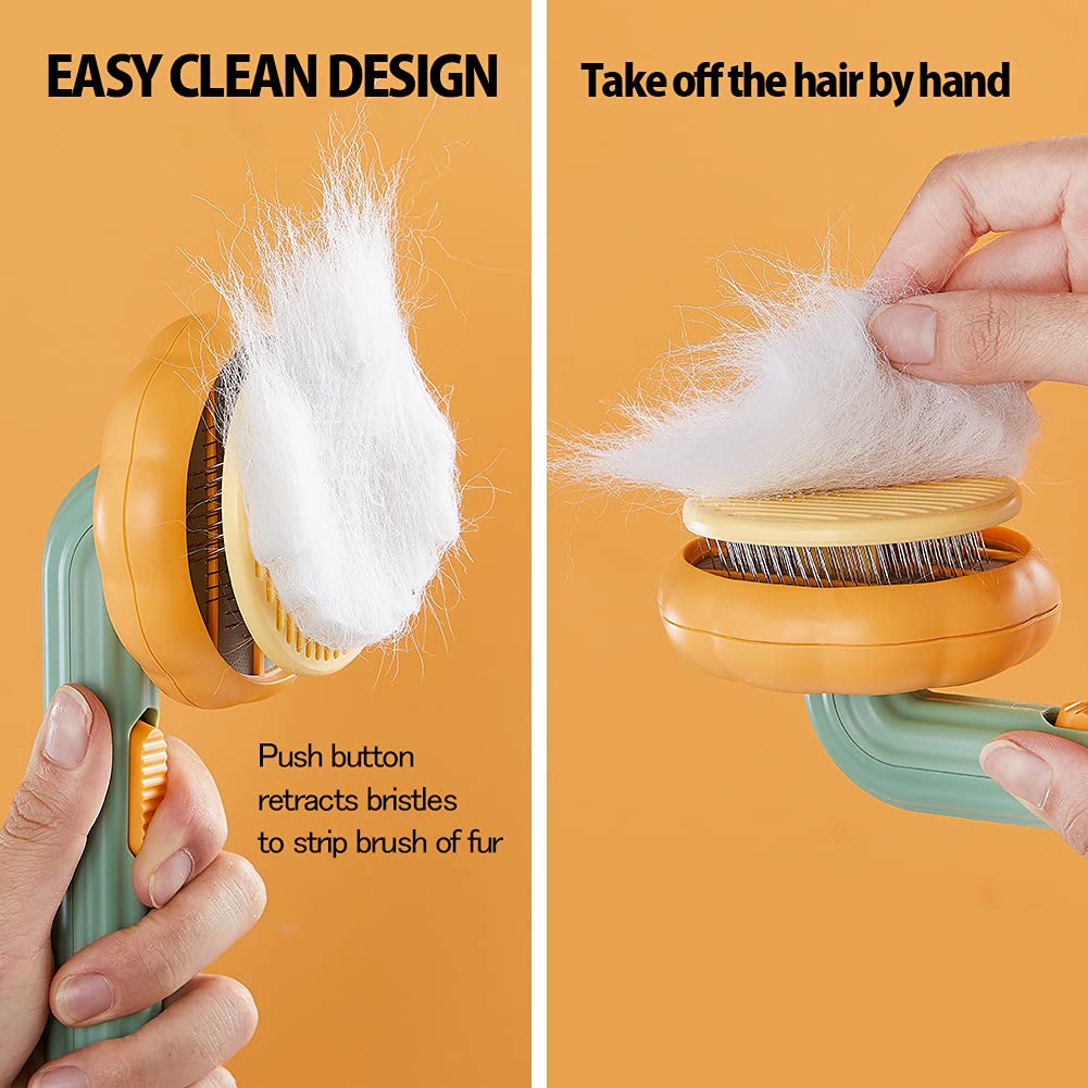 Self-Cleaning Pet Slicker Brush - MapleSnug product photo 9