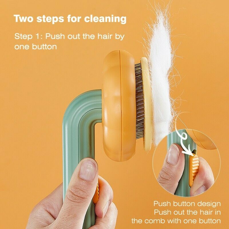 Self-Cleaning Pet Slicker Brush - MapleSnug product photo 6