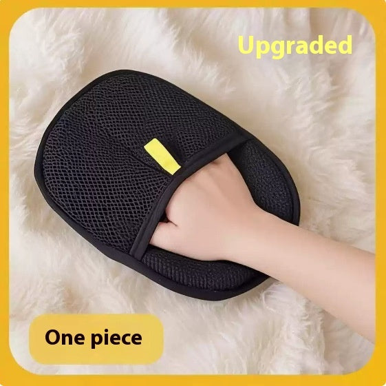 Dual-Sided Pet Hair Removal Grooming Glove - photo 10