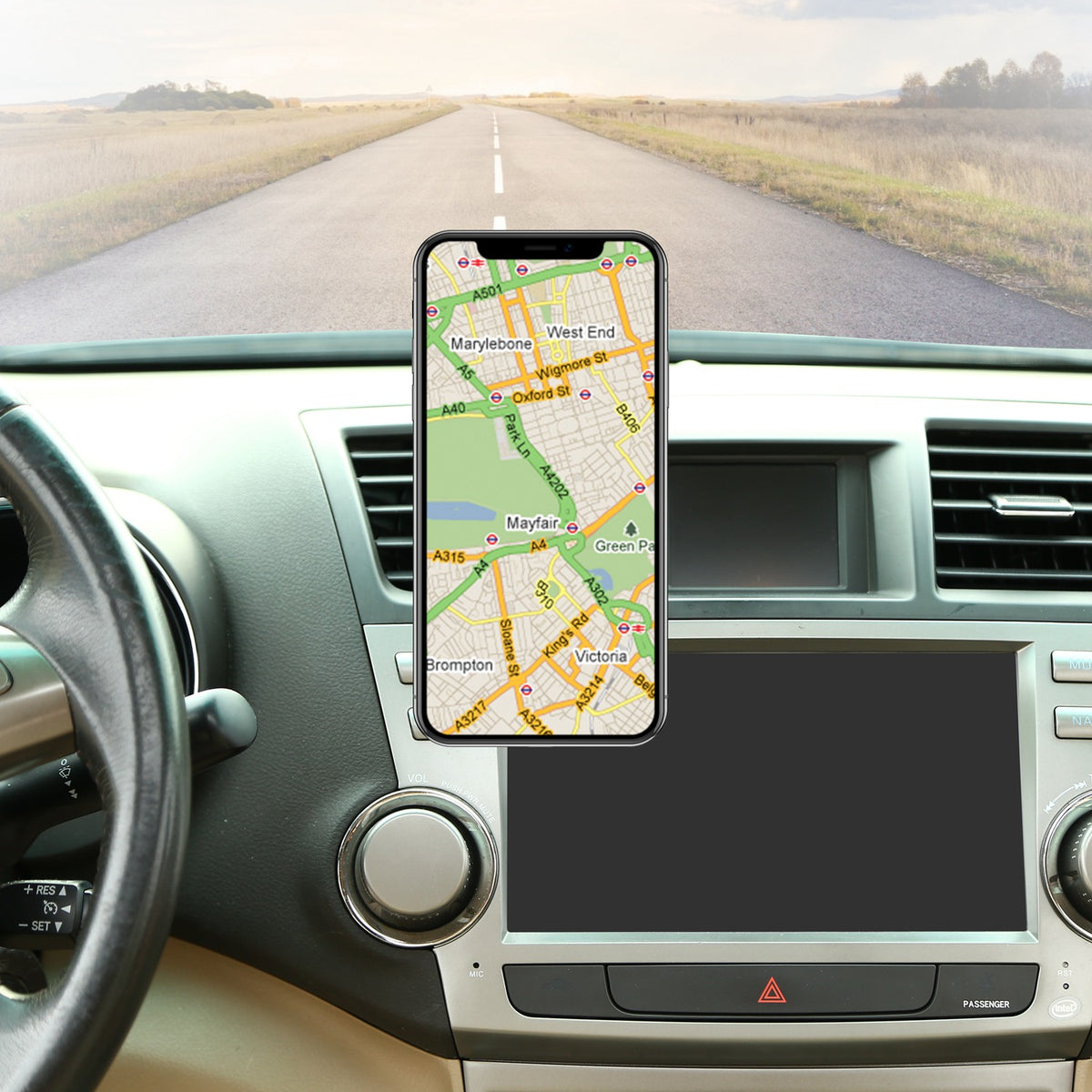 Magnetic Wireless Car Charger Mount – view 2