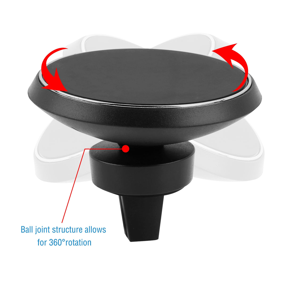 Magnetic Wireless Car Charger Mount – view 6
