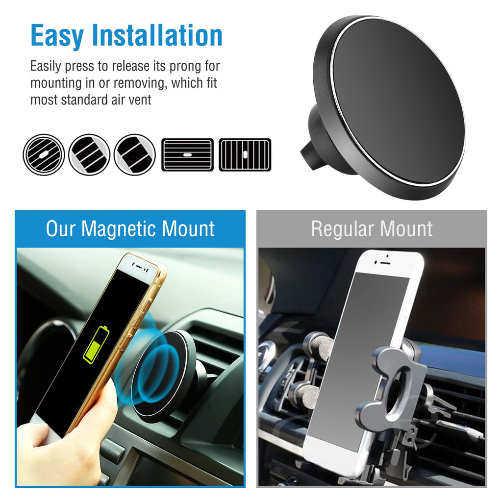 Magnetic Wireless Car Charger Mount – view 4