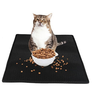 Honeycomb Waterproof Cat Litter Trapping Mat - size and color options