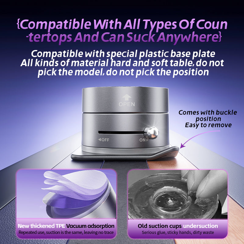 360° Foldable Magnetic Phone Mount – Car, Desk & Travel