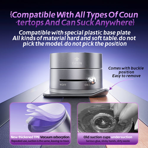 360° Foldable Magnetic Phone Mount – Car, Desk & Travel