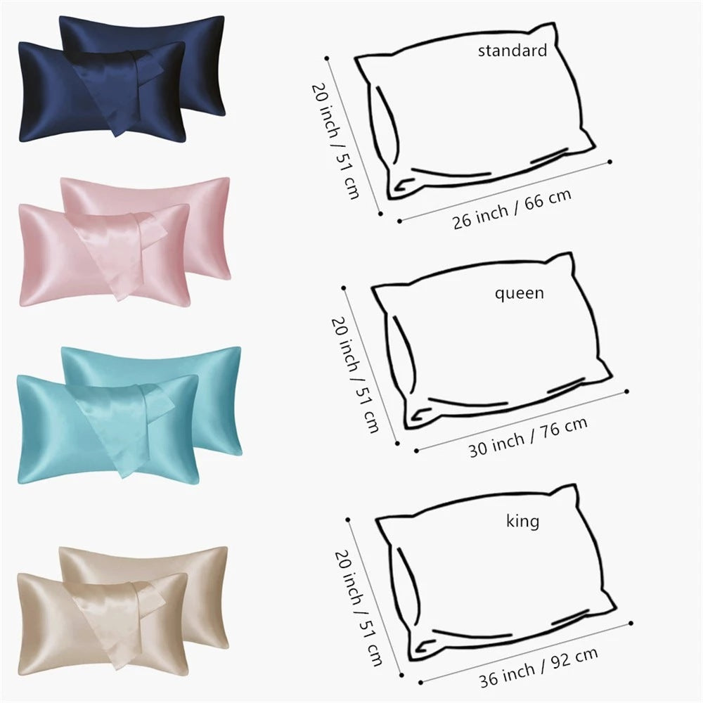 Satin Pillowcase – Silky Soft, Standard/Queen/King – image 2