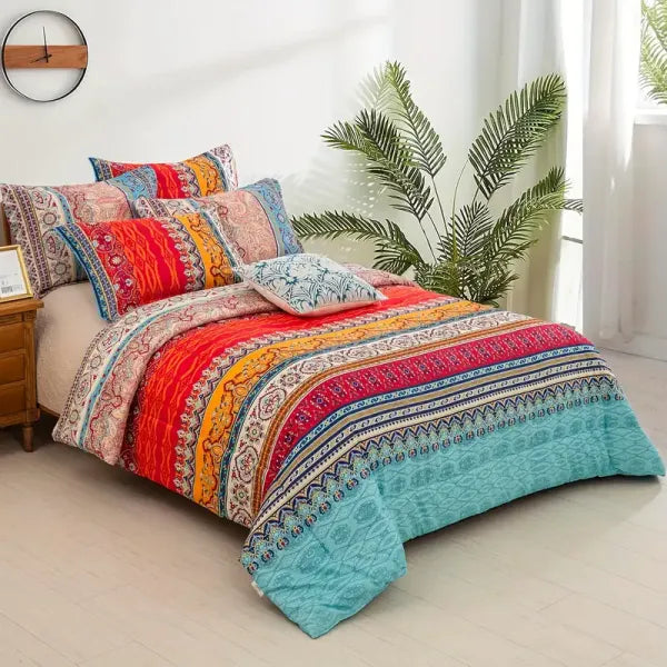 Boho Twin Duvet Cover Set – Cover + Pillowcase