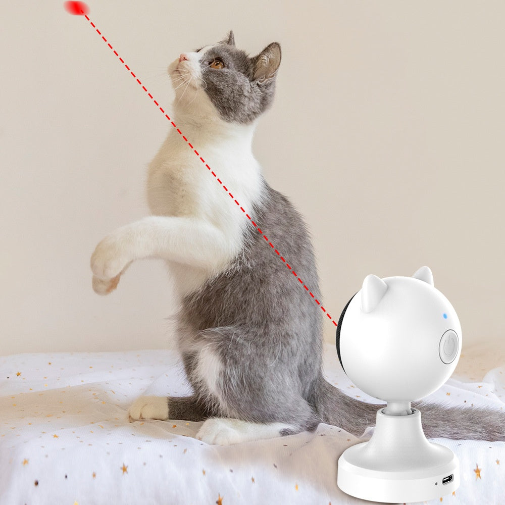 Smart USB Laser Cat Toy - additional angle