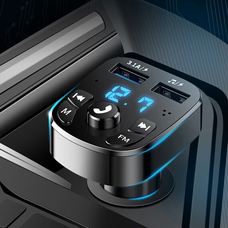 Bluetooth FM Transmitter & USB Car Charger – view 3
