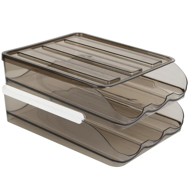 Rolling Egg Dispenser – Automatic Egg Storage Rack – image 3