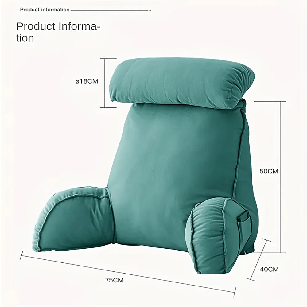 Bed Rest Reading Pillow with Arms – view 5