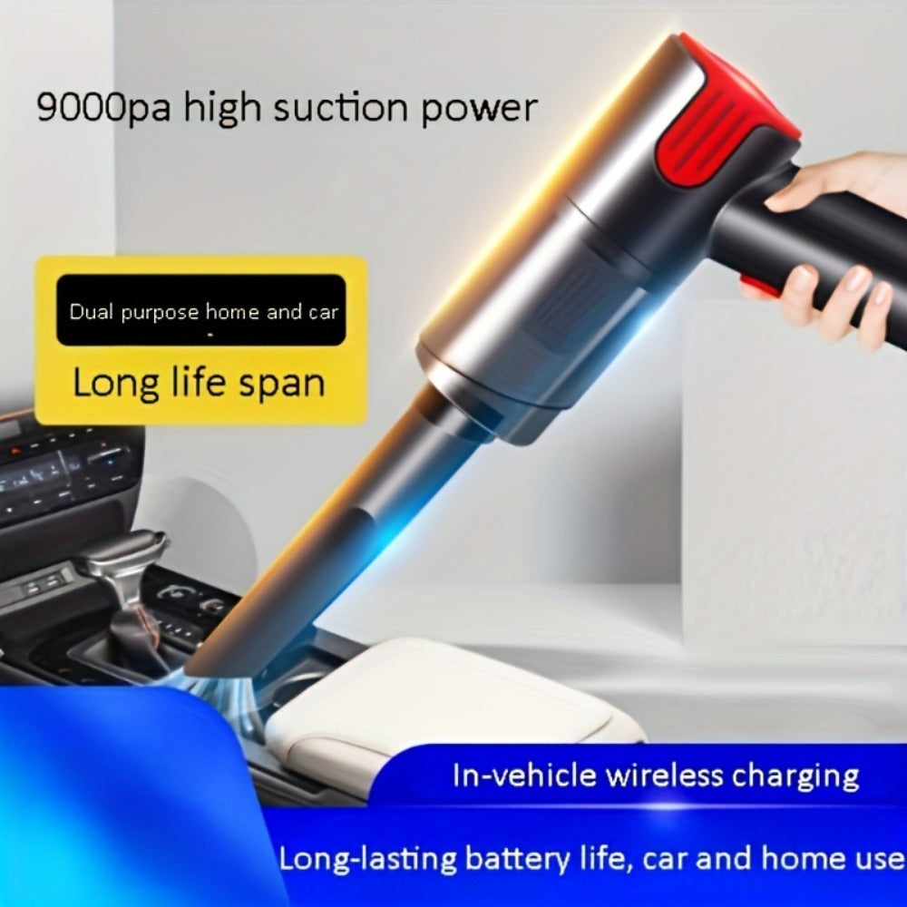 Cordless Mini Handheld Vacuum – USB Rechargeable, Home & Car