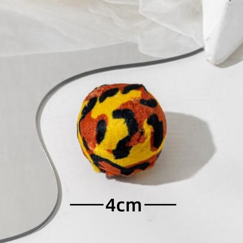 Jingle Bell Cat Teaser Ball - different angle