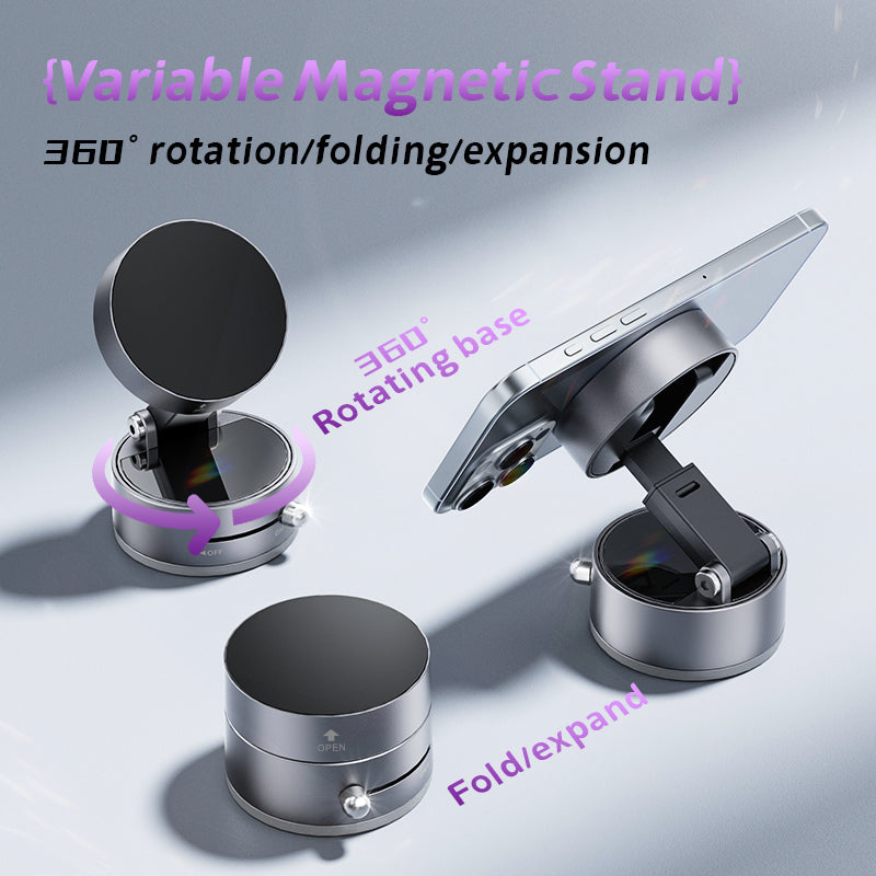 360° Foldable Magnetic Phone Mount – Car, Desk & Travel – image 3
