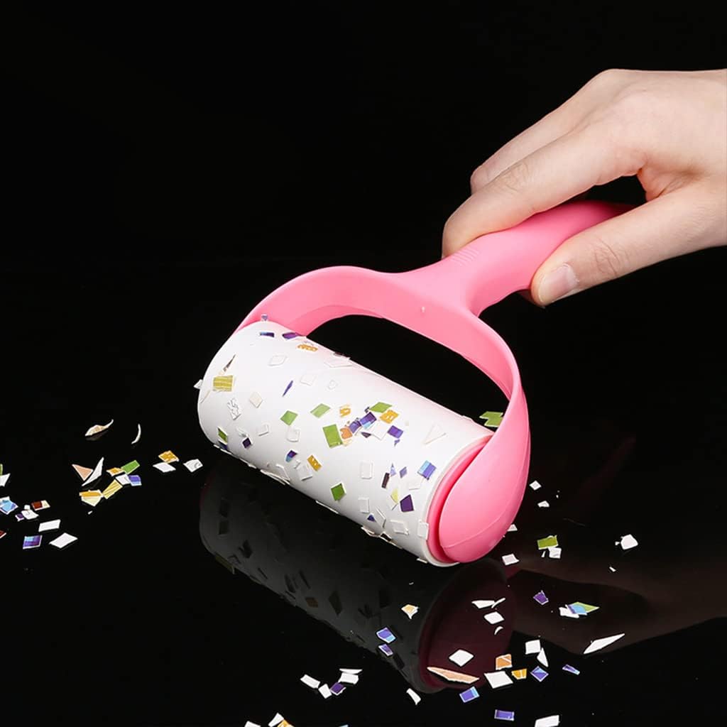 Extra-Sticky Lint Roller Set – Handle + 3 Refills – image 4