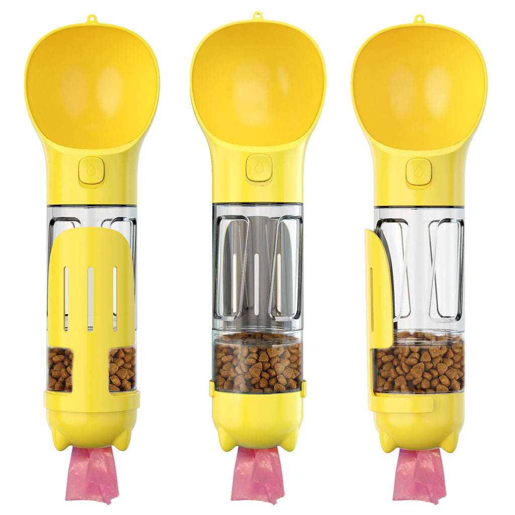 3-in-1 Portable Dog Water Bottle & Feeder - photo 4