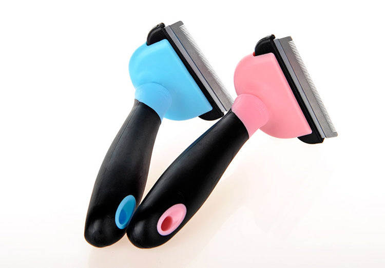 Pet Grooming Rake Comb - size and features