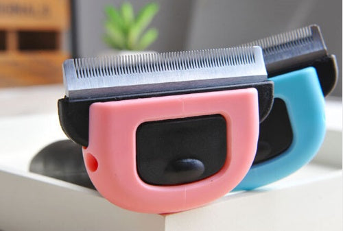 Pet Grooming Rake Comb - additional angle