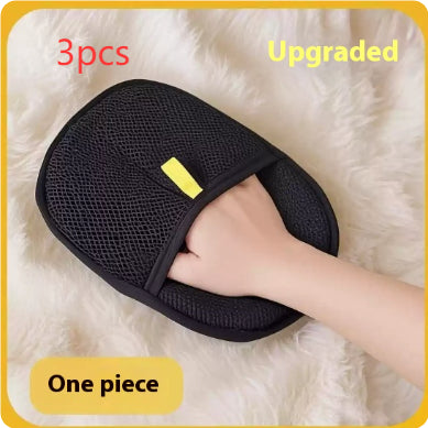 Dual-Sided Pet Hair Removal Grooming Glove - photo 13
