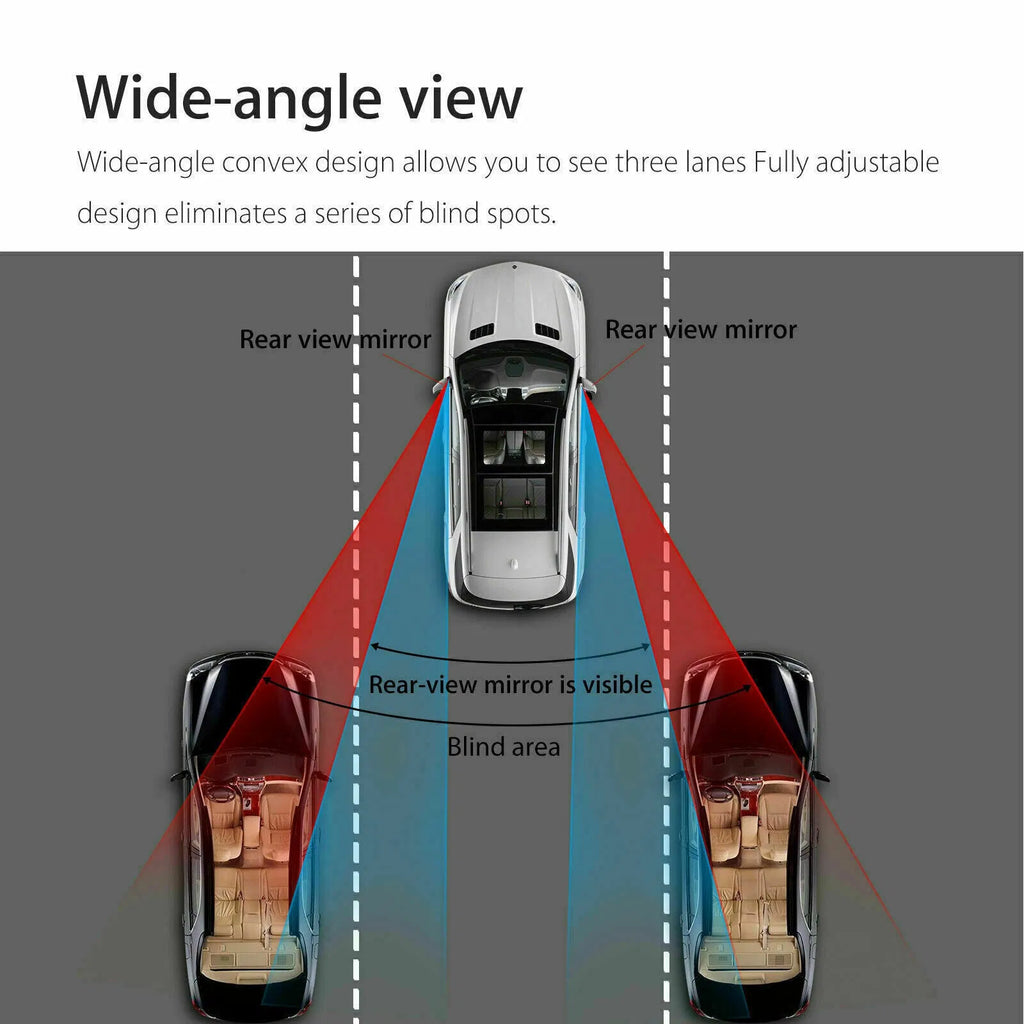 360° Stick-On Blind Spot Mirrors – 2 Pack – image 6