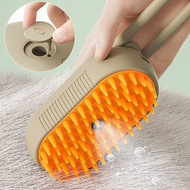 3-in-1 Electric Steam Pet Grooming Brush - photo 7
