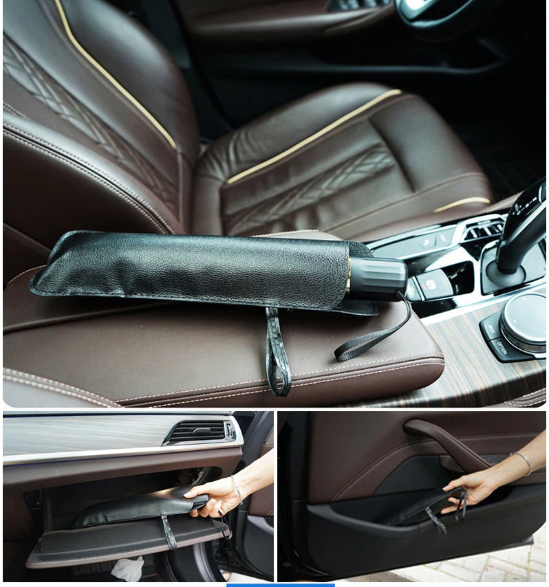 Foldable Windshield Sun Shade Umbrella – 57 in – image 5