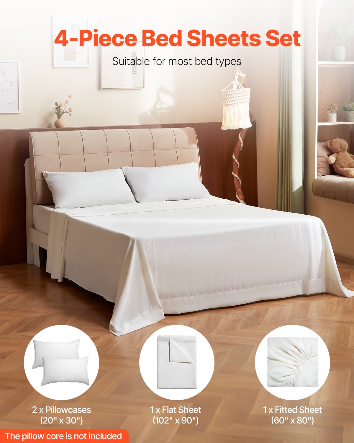Queen Bed Sheet Set – view 4