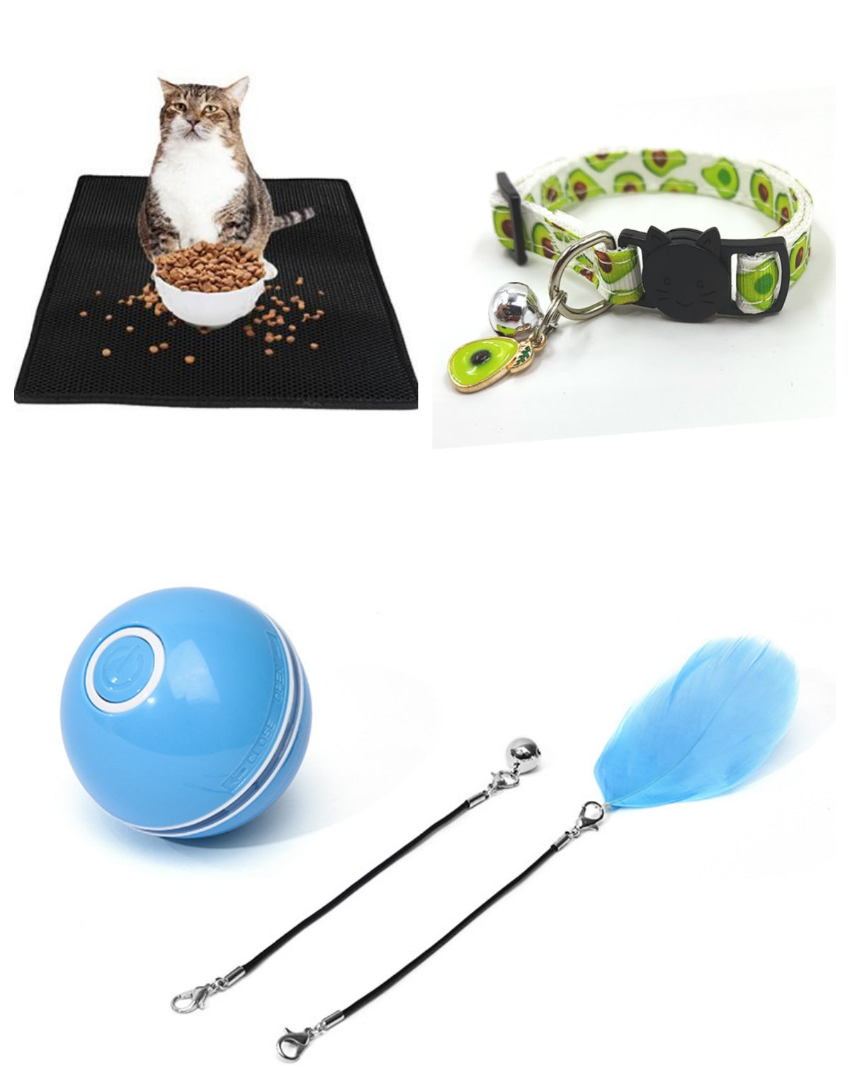 LED Light-Up Automatic Rolling Cat Toy Ball - photo 14
