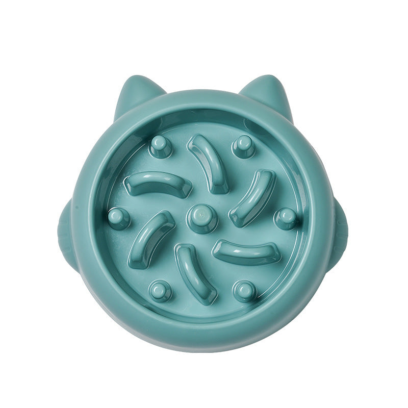 Silicone Slow Feeder Dog Bowl - different angle