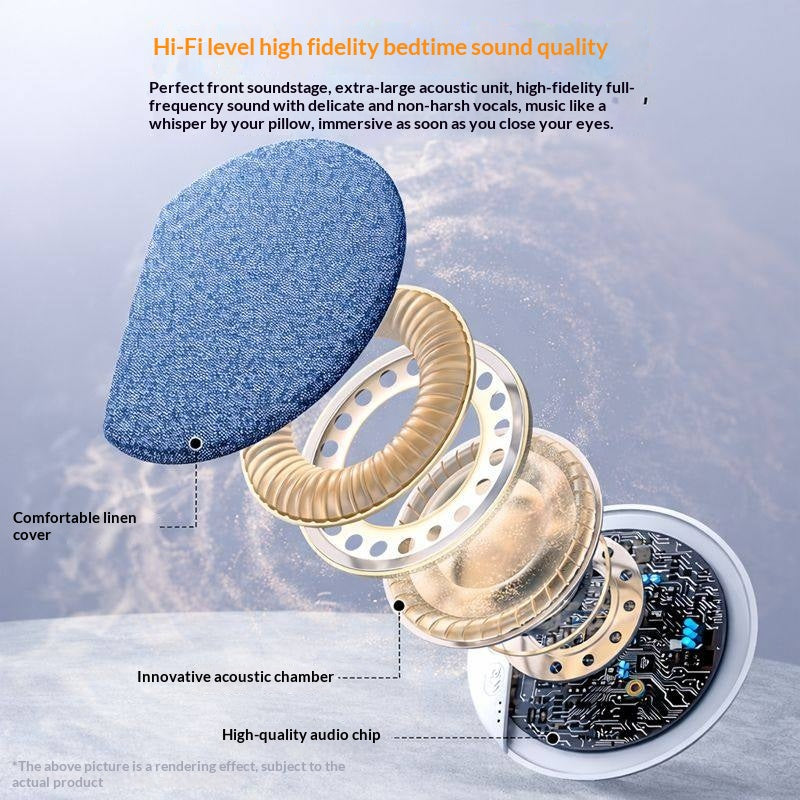 Ultra-Thin Bluetooth Pillow Speaker with Timer – image 4