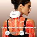 Cordless Heated Neck and Shoulder Massager with Straps