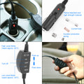 12V Heated Car Seat Cushion – 2 Heat Settings, Auto Shut-Off