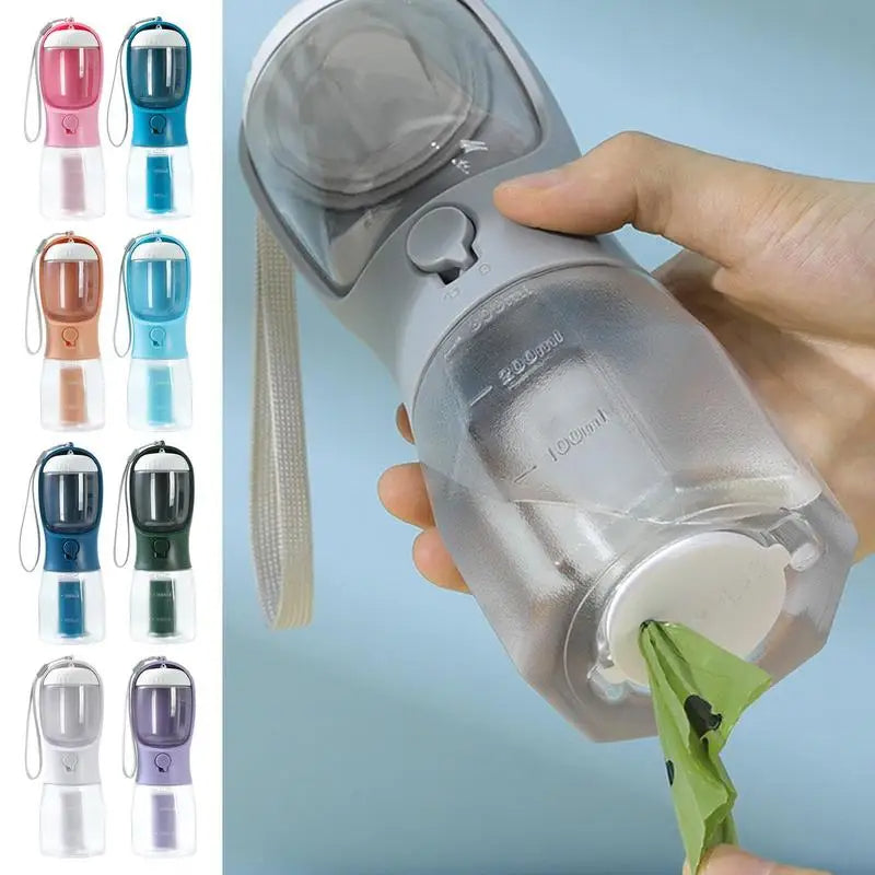 3-in-1 Portable Pet Water Bottle with Filter - photo 9