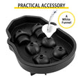 Skull Ice Cube Tray with Lid – 6-Grid Silicone Mold