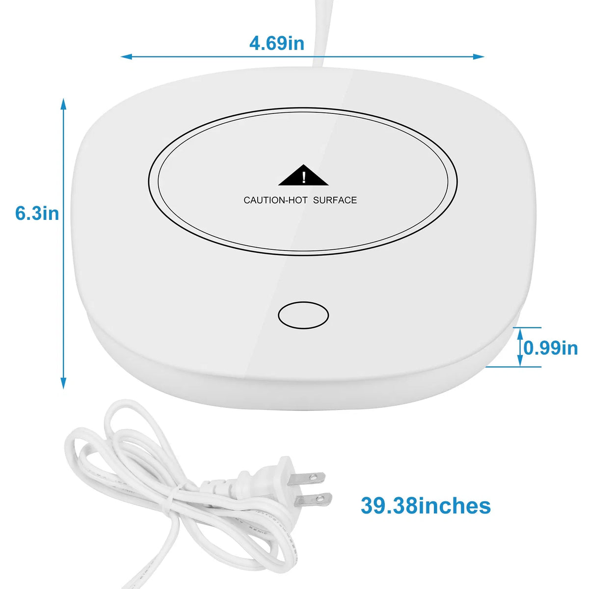 Coffee Mug Warmer with Auto Shut-Off – view 2