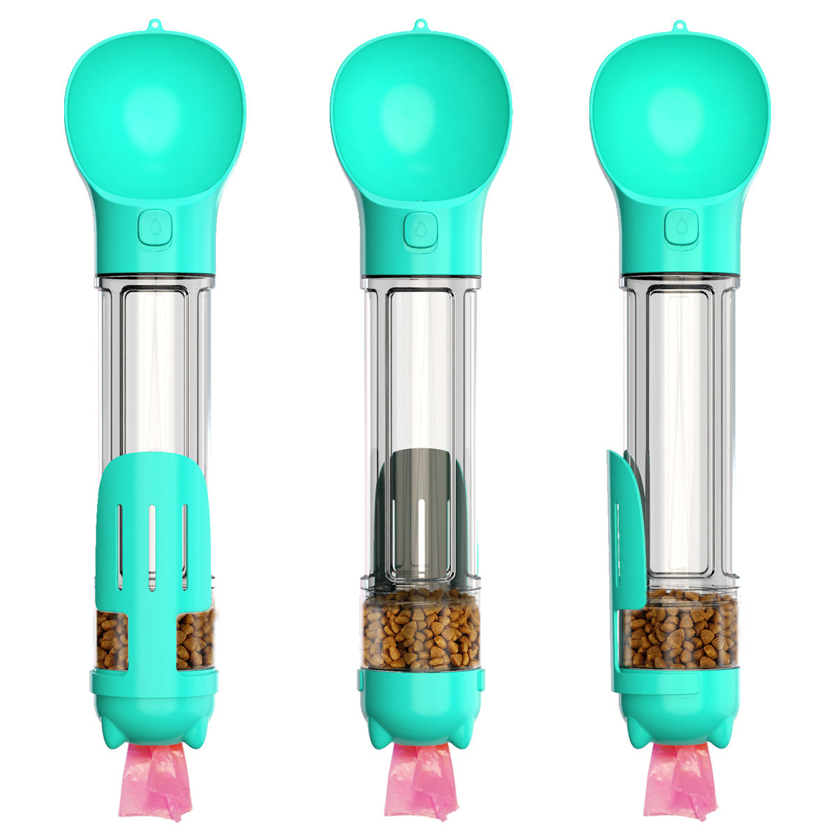 3-in-1 Portable Dog Water Bottle & Feeder - photo 5