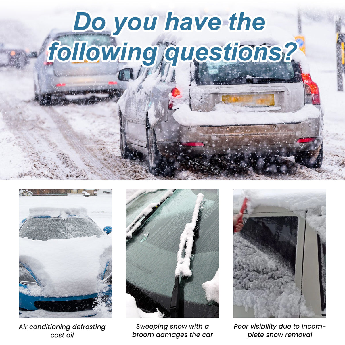 Magnetic Roof & Windshield Snow Cover – image 2